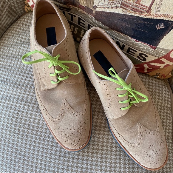 Joseph Abboud Other - Joseph Abboud camel color suede shoes SIZE 10